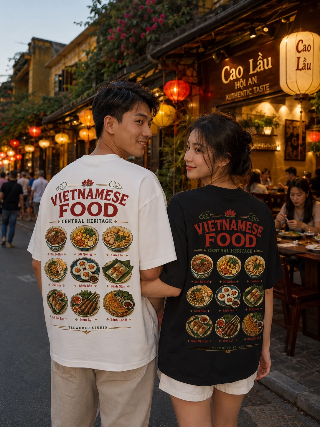 Ảnh thu nhỏ của Central Heritage Food Map Tee