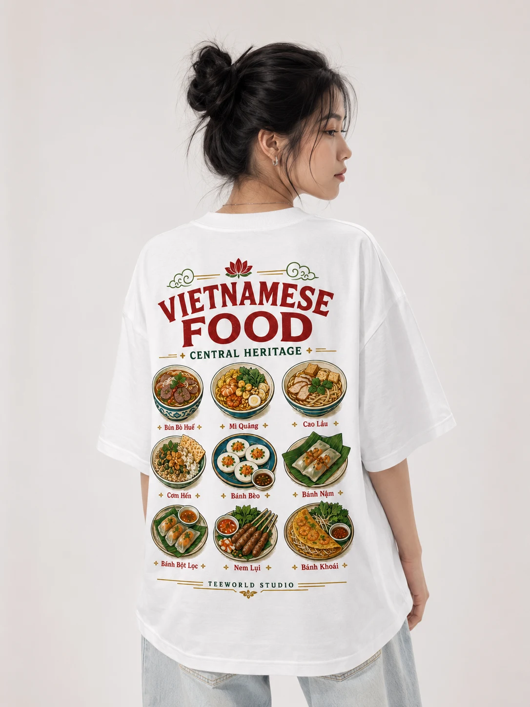 Ảnh thu nhỏ của Central Heritage Food Map Tee