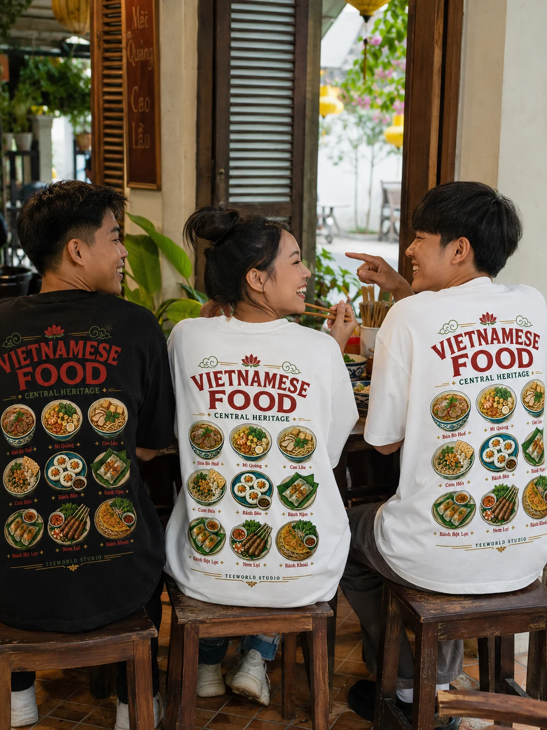 Ảnh thu nhỏ của Central Heritage Food Map Tee