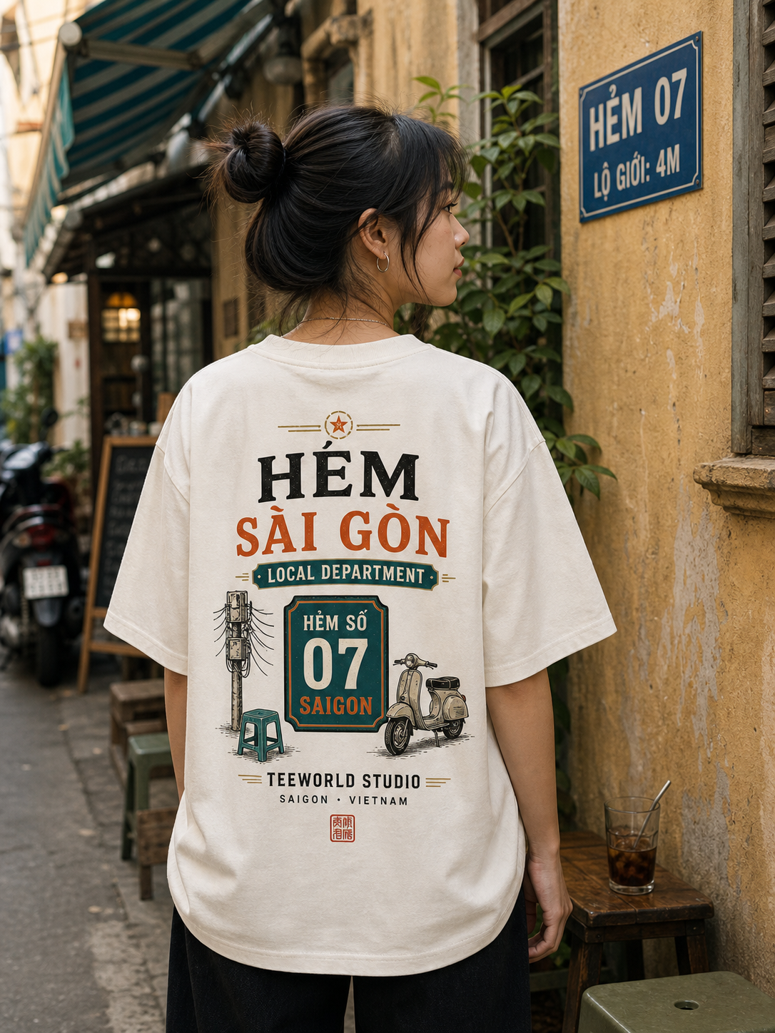Hẻm Sài Gòn Department Tee thumbnail