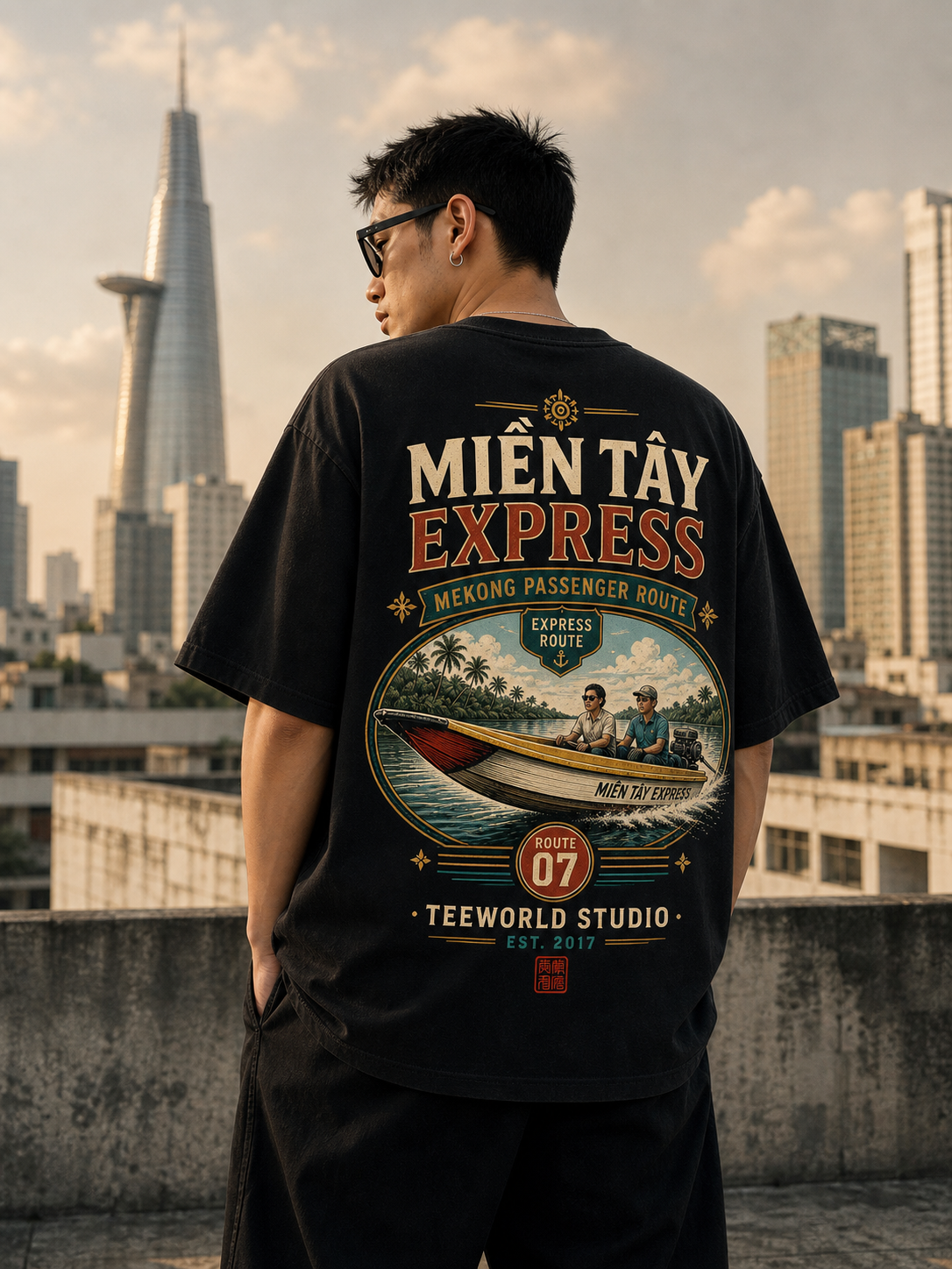 Miền Tây Express Tee