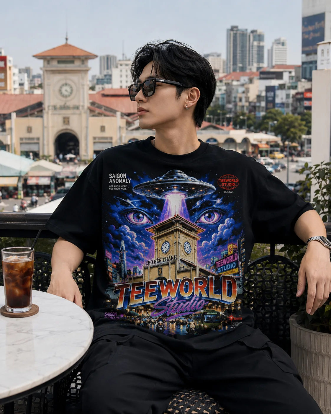 Saigon Anomaly Signal Tee thumbnail