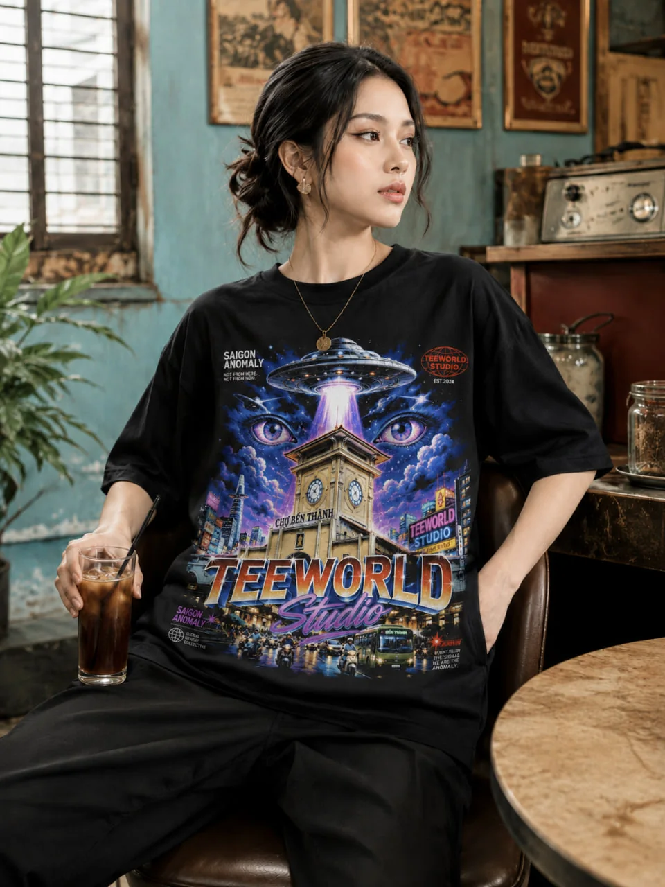 Saigon Anomaly Signal Tee thumbnail