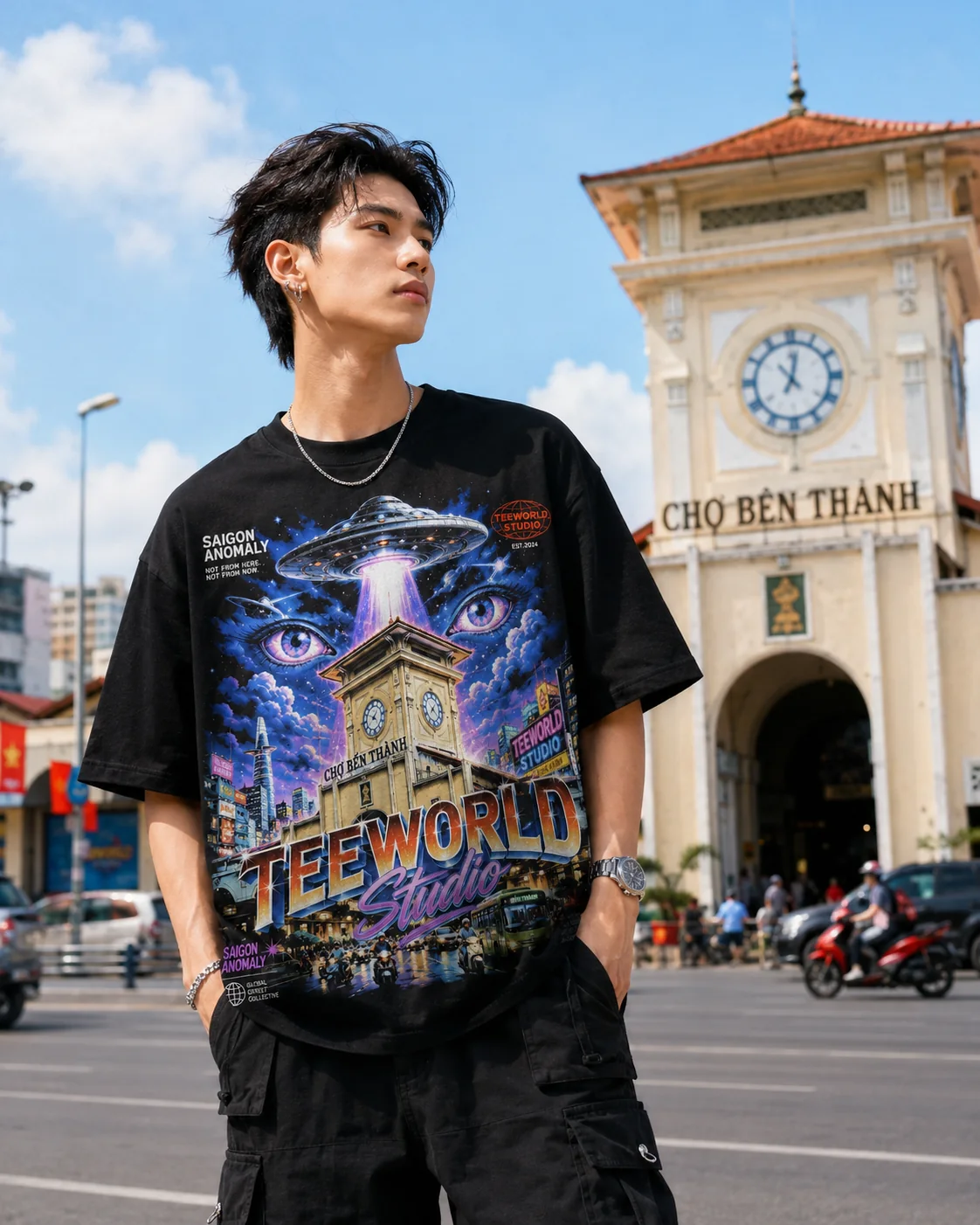 Saigon Anomaly Signal Tee thumbnail