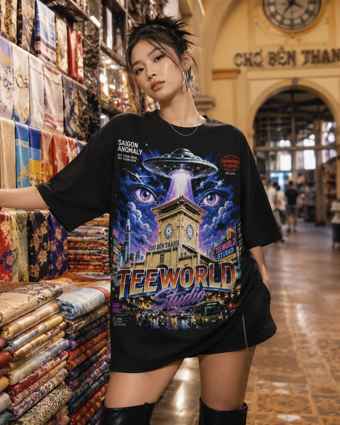 Saigon Anomaly Signal Tee thumbnail