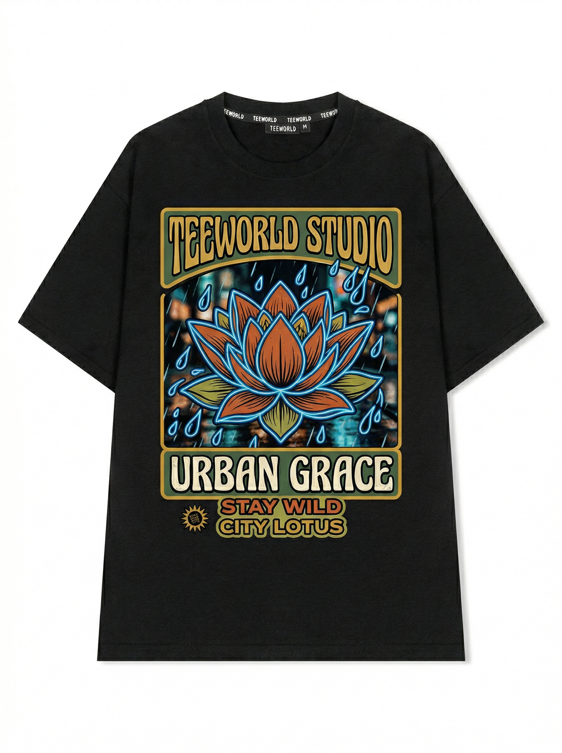 Neon Petals Urban Grace