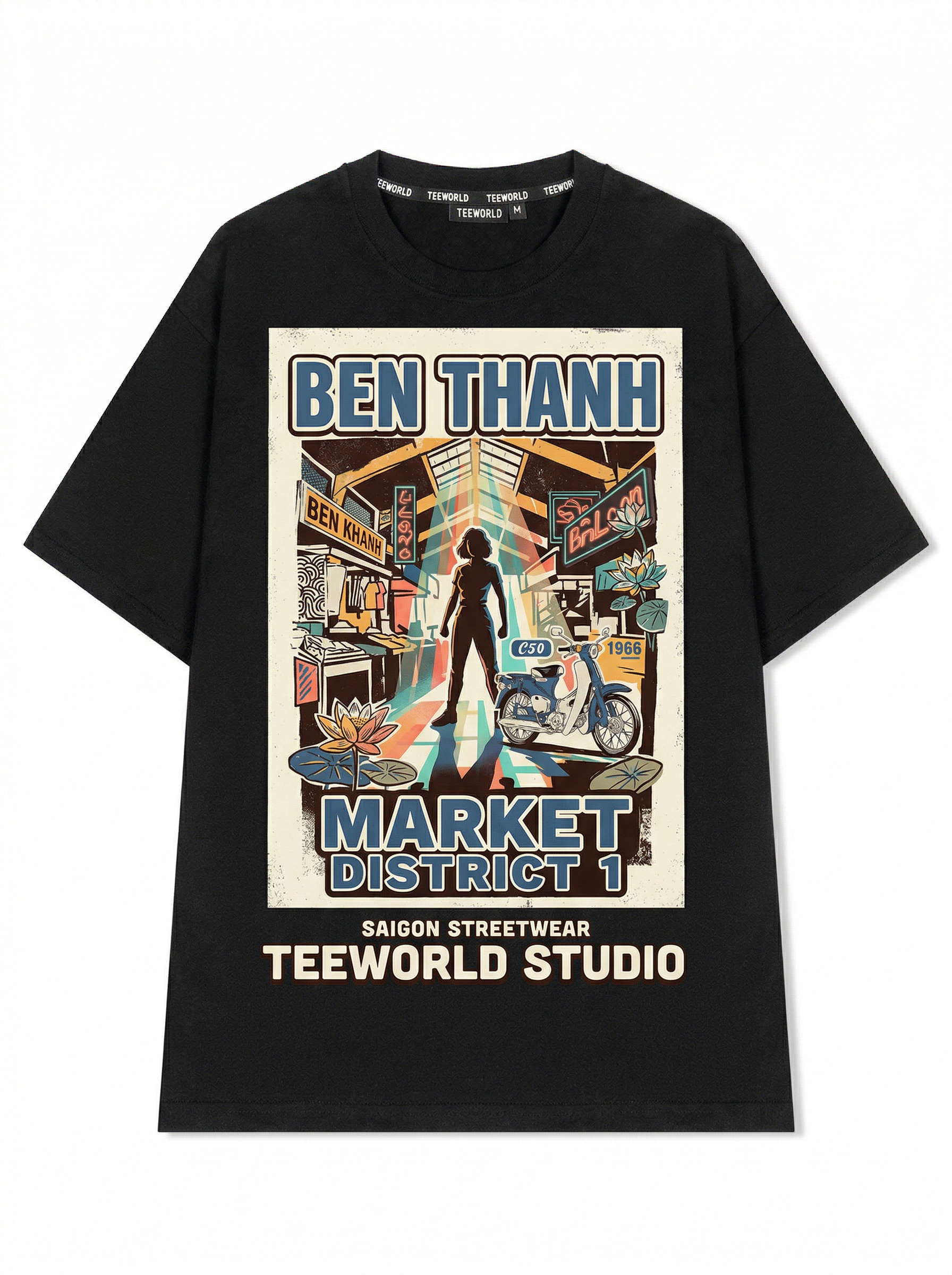 Market Queen Silhouette