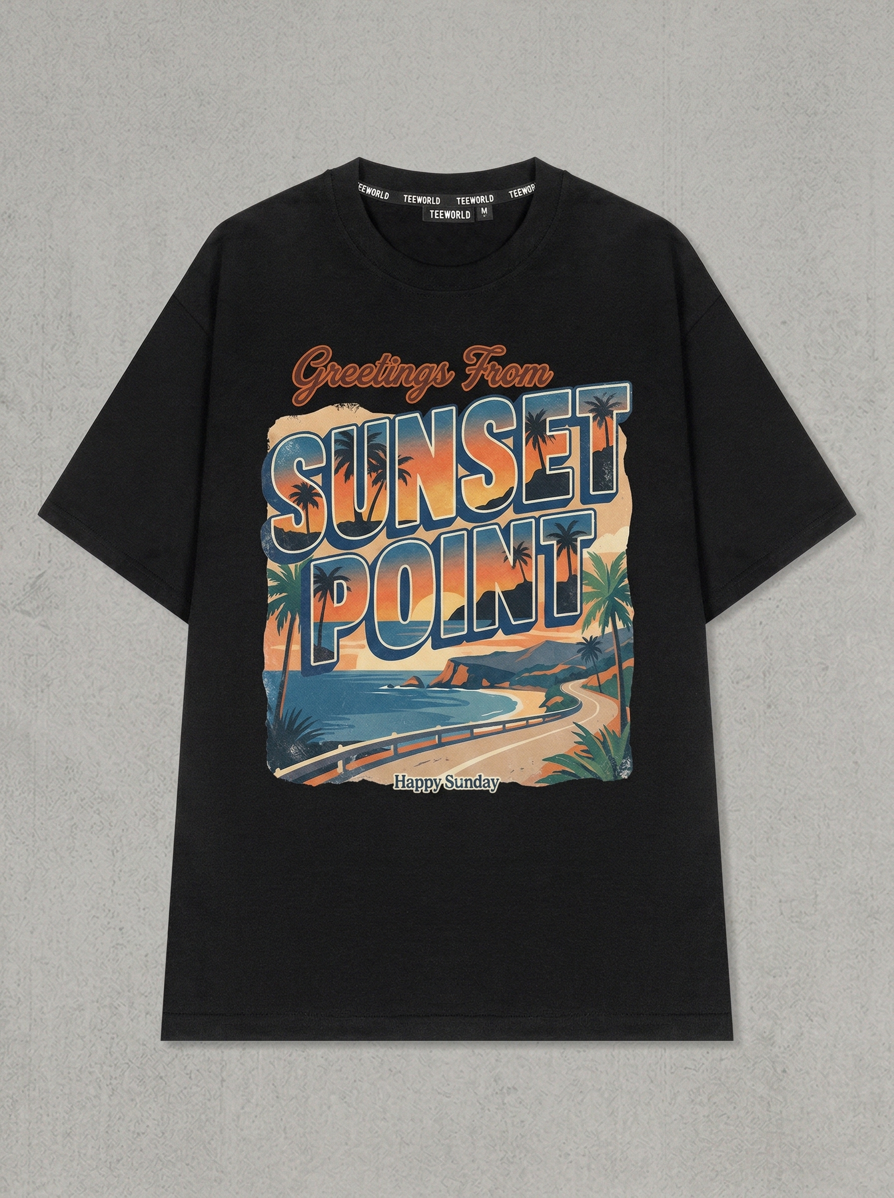 Retro Sunset Point