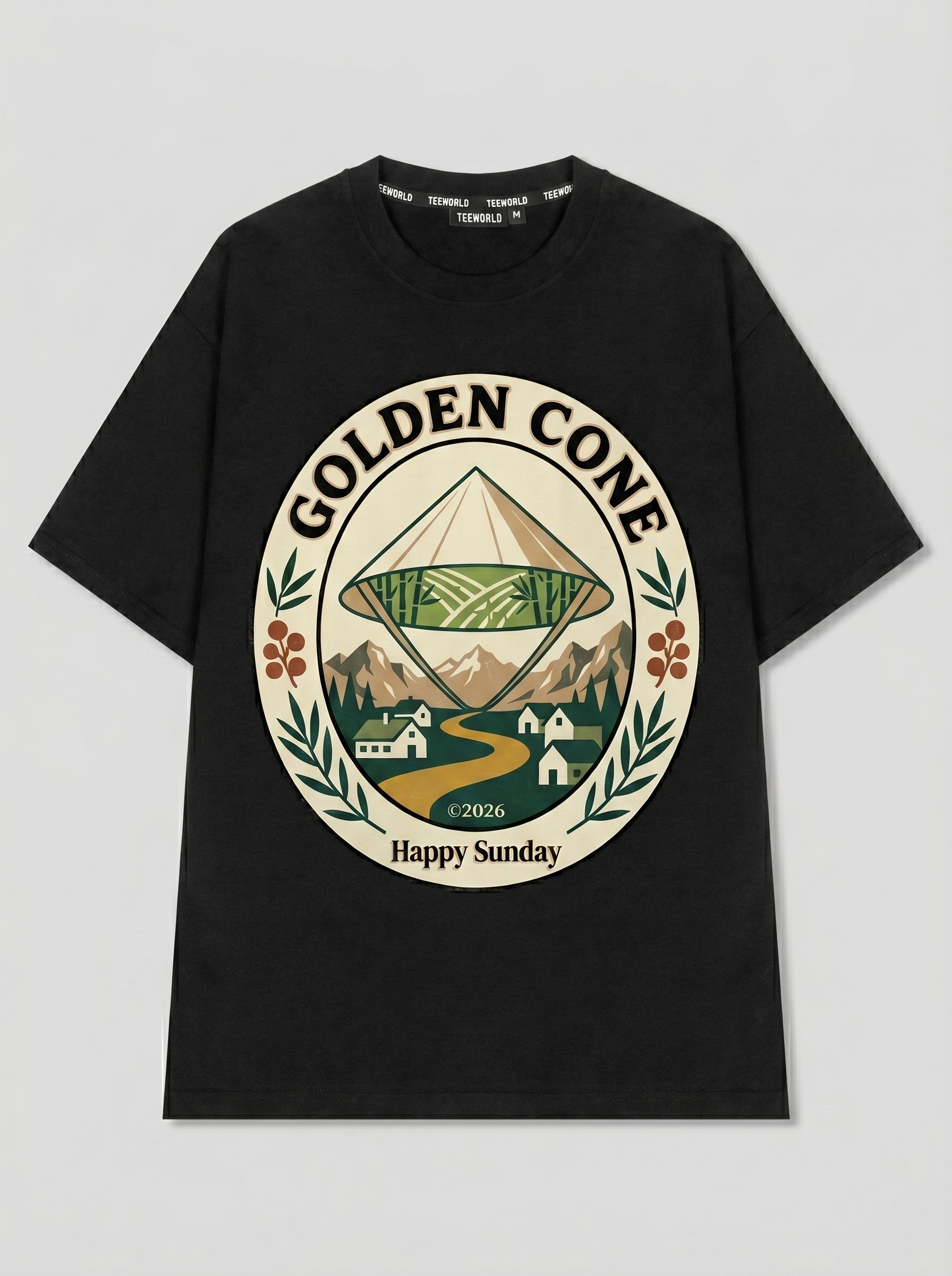 Golden Cone Hat